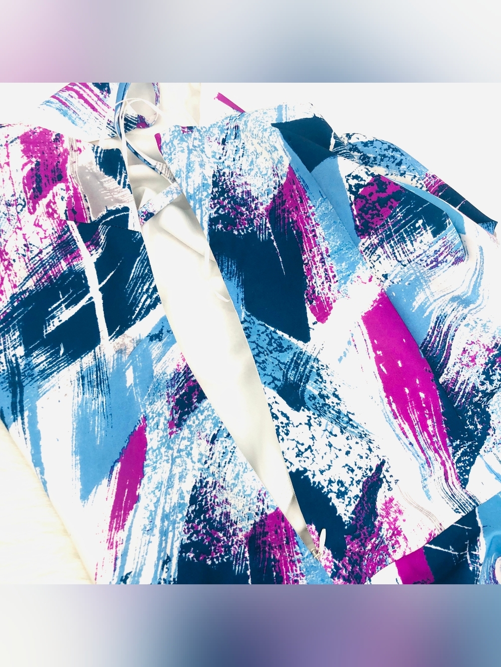 Elliatt The Deep Blue Northern Hemisphere Dress, Size Small - Picture 9 of 9